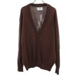 ショッピングミネトンカ Minnetonka ミネトンカ ザショップティーケー 長袖 コットン ニットカーディガン M ブラウン系 THE SHOP TK メンズ 古着 中古