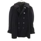 US NAVY America военно-морской флот 40s 10 кнопка Vintage NAVAL CLOTHING FACTORY melt n бушлат 38 оттенок черного мужской б/у одежда б/у 