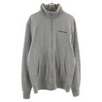 UNDER ARMOUR Under Armor задний Logo длинный рукав Zip выше тренировочный MD серый мужской б/у одежда б/у 