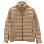 ユニクロ ウルトラライトダウンジャケット L ゴールド UNIQLO レディース 古着 中古