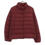  Uniqlo воротник-стойка Ultra свет пуховик M красный UNIQLO +J женский б/у одежда б/у 