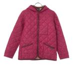 ラベンハム イギリス製 キルティングジャケット 38 ピンク LAVENHAM レディース 古着 中古