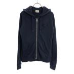 LACOSTE Lacoste Logo вышивка длинный рукав тренировочный Zip Parker 38 темно-синий женский б/у одежда б/у 