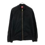 NIKE Nike нашивка футбол Zip блузон S черный тренировка мужской б/у одежда б/у 