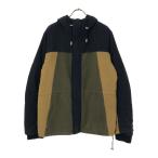 Quiksilver Quick Silver Logo вышивка с капюшоном с хлопком жакет M темно-синий серия горная парка мужской б/у одежда б/у 