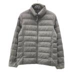  Uniqlo Ultra свет пуховик S серый UNIQLO упаковочный пакет имеется женский б/у одежда б/у 