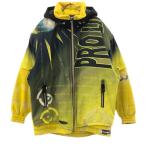 SALOMON Salomon UNISEX общий рисунок сноуборд с хлопком жакет L оттенок желтого зимняя одежда обратная сторона сетка мужской б/у одежда б/у 