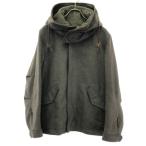 green label relaxing зеленый этикетка сирень расческа ng шерсть Blend с хлопком жакет S хаки United Arrows мужской б/у одежда б/у 