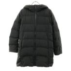 ユニクロ シームレス ダウンコート M ダークグリーン UNIQLO レディース 古着 中古