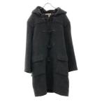 Gloverallg Rover все 90s Британия производства шерсть Blend Old полупальто "даффл коут" 40 серый серия обратная сторона проверка мужской б/у одежда б/у 