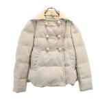 PRADA プラダ ダウンジャケット 38 ベージュ レディース 古着 中古