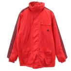 adidas Adidas с хлопком жакет M красный мужской б/у одежда б/у 