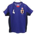 JFA OFFICIAL GOODS JFA официальный товары HONDA 4 футбол короткий рукав форма 150 оттенок голубого tops Kids б/у одежда б/у 