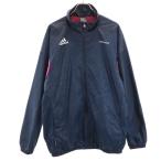 adidas Adidas общий рисунок футбол ветровка L темно-синий жакет обратная сторона сетка мужской б/у одежда б/у 