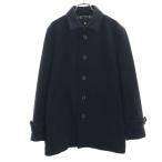  Black Label k rest Bridge шерсть Blend пальто M чёрный BLACK LABEL CRESTBRIDGE три . association мужской б/у одежда б/у 