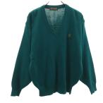 GIANNI VALENTINO Gianni Valentino свитер с длинным рукавом L зеленый вязаный мужской б/у одежда б/у 
