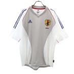 adidas Adidas сделано в Японии футбол короткий рукав форма L серый серия мужской б/у одежда б/у 