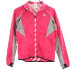 adidas Adidas в клетку 2WAY ветровка S розовый жакет женский б/у одежда б/у 