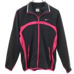 NIKE Nike спортивная куртка L черный джерси женский б/у одежда б/у 