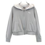 PUMA Puma длинный рукав короткий Zip Parker M серый женский б/у одежда б/у 