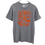 ショッピングハイドロゲン HYDROGEN ハイドロゲン 半袖 Tシャツ M グレー メンズ 古着 中古