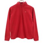NIKE GOLF Nike Golf длинный рукав половина Zip флис одежда M красный женский б/у одежда б/у 