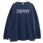 SPRIT split длинный рукав футболка L темно-синий мужской б/у одежда б/у 