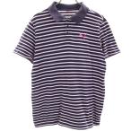 PUMA プーマ ボーダー 半袖 ポロシャ�