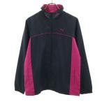 PUMA Puma спортивная куртка M оттенок черного обратная сторона tricot женский б/у одежда б/у 