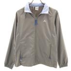 adidas Adidas ветровка M серый обратная сторона сетка женский б/у одежда б/у 