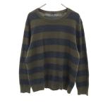 GAP Gap окантовка рисунок свитер с длинным рукавом XL хаки мужской б/у одежда б/у 