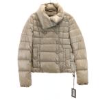 DUVETICA デュベティカ ブルガリア製 ダウンジャケット 40 グレージュ レディース 古着 中古