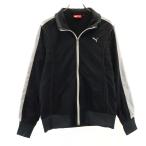 PUMA Puma ветровка M черный жакет обратная сторона tricot женский б/у одежда б/у 