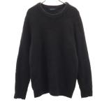 nano universe Nano Universe свитер с длинным рукавом M черный вязаный мужской б/у одежда б/у 