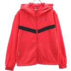  прекрасный товар PUMA Puma ветровка M оттенок красного обратная сторона tricot женский б/у одежда б/у 