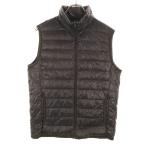 UNIQLO ユニクロ ウルトラライト ダウンベスト M ブラウン系 メンズ 古着 中古