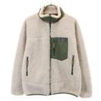 ショッピングpatagonia 美品 patagonia パタゴニア レトロX ボア フリースジャケット XL ベージュ系 アウトドア STY65625FA21 キッズ 古着 中古