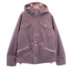  прекрасный товар BURTON Barton сноуборд с хлопком жакет M лиловый серия мужской б/у одежда б/у 