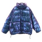 GAP ギャップ ダウンジャケット L メタルパープル レディース 古着 中古
