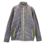 NIKE Nike Golf тренировка жакет M серый с хлопком с изнанки флис мужской б/у одежда б/у 
