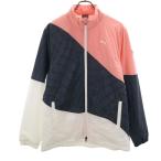 PUMA プーマ 中綿ジャケット L ピンク系 レディース 古着 中古