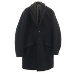 STUDIOUS стерео . Dio s сделано в Японии шерсть Blend Пальто Честерфилд 3 черный мужской б/у одежда б/у 