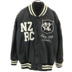 CANTERBURY OF NEW ZEALAND canterbury шерсть Blend регби рукав кожа переключатель куртка L серый мужской б/у одежда б/у 