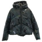 ショッピングzara ZARA ザラ カモフラ柄 ジャケット S グリーン系 レディース 古着 中古