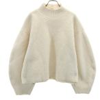 ショッピングzara ZARA ザラ 長袖 セーター L ホワイト ニット レディース 古着 中古