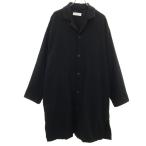 markama-ka сделано в Японии рубашка пальто 1 черный мужской б/у одежда б/у 