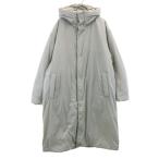 MUJI хорошая вещь план с хлопком пальто L серый мужской б/у одежда б/у 