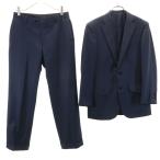 EDIFICE Edifice сделано в Японии костюм верх и низ выставить 44 темно-синий мужской б/у одежда б/у 