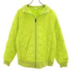 NIKE Nike стеганная куртка XL neon оттенок зеленого с хлопком мужской б/у одежда б/у 