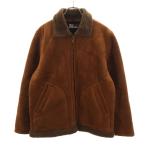 FIRSTDOWN First down искусственный мутон жакет L Brown мужской б/у одежда б/у 